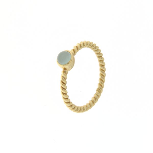 Chalcedoon aqua Ring model R5-079